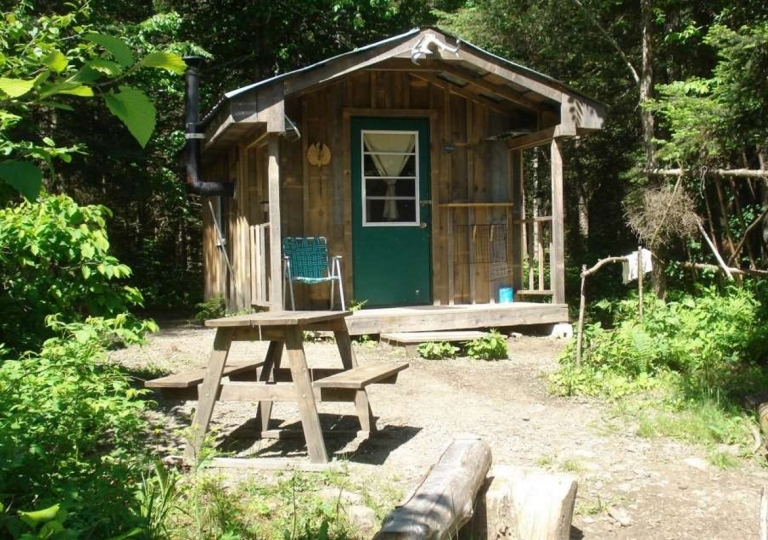 Mini camp rustique